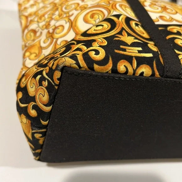 Versace Baroque Fabric Tote Bag EUC - Picture 13 of 15